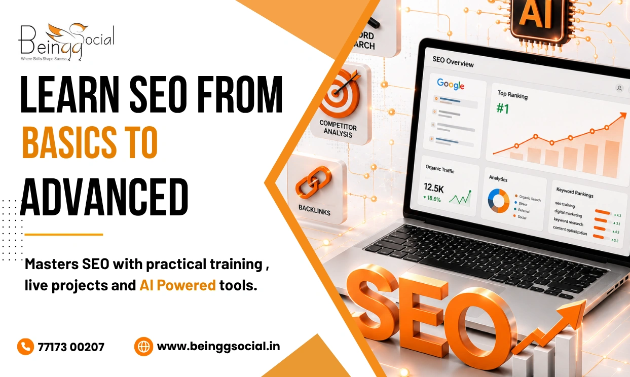 Best AI-Driven Digital Marketing Course in Ludhiana | SEO, Google Ads & Generative AI | BeinggSocial